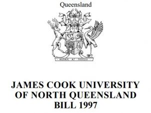 北昆士兰詹姆斯库克大学法案1997